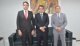 CONAMP e AMPEM reúnem-se com Procurador-Geral de Justiça do Maranhão